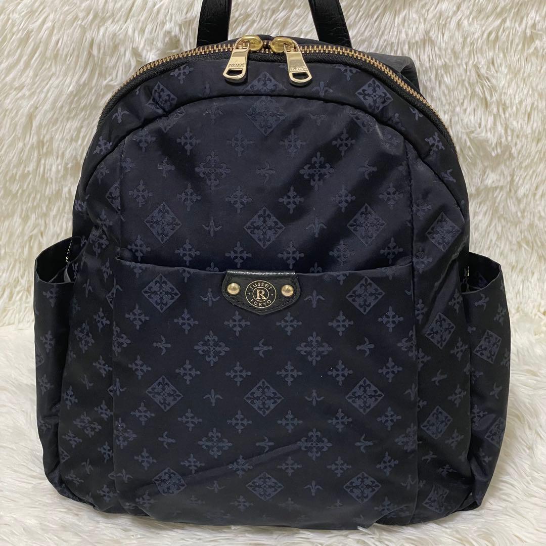 【極美品】russet ラシット ミニリュック ネイビー 現行タグ