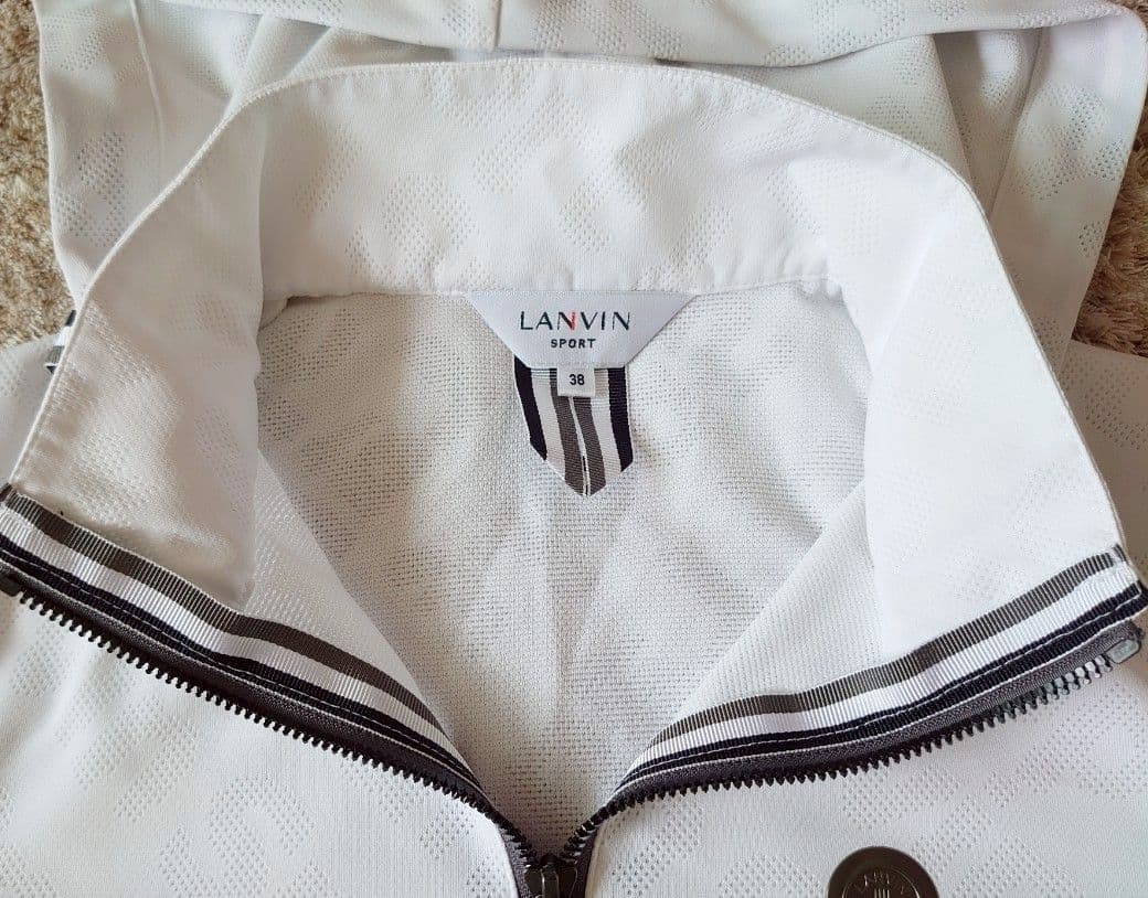 LANVIN SPORT フード付きジャケット ホワイト