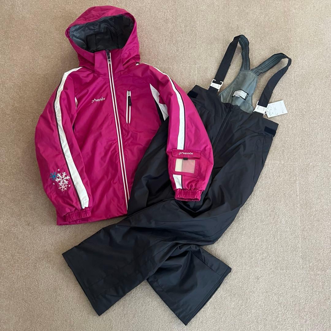 新品 phenix フェニックス スキーウェア 上下セット ジュニア 160