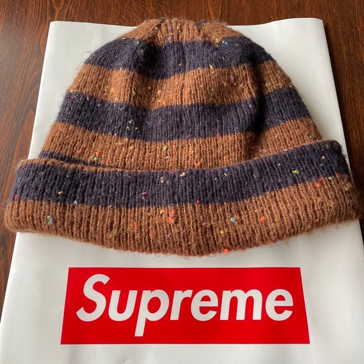 Supreme - Stripe Speckle Beanie 野村周平着用 - メルカリ