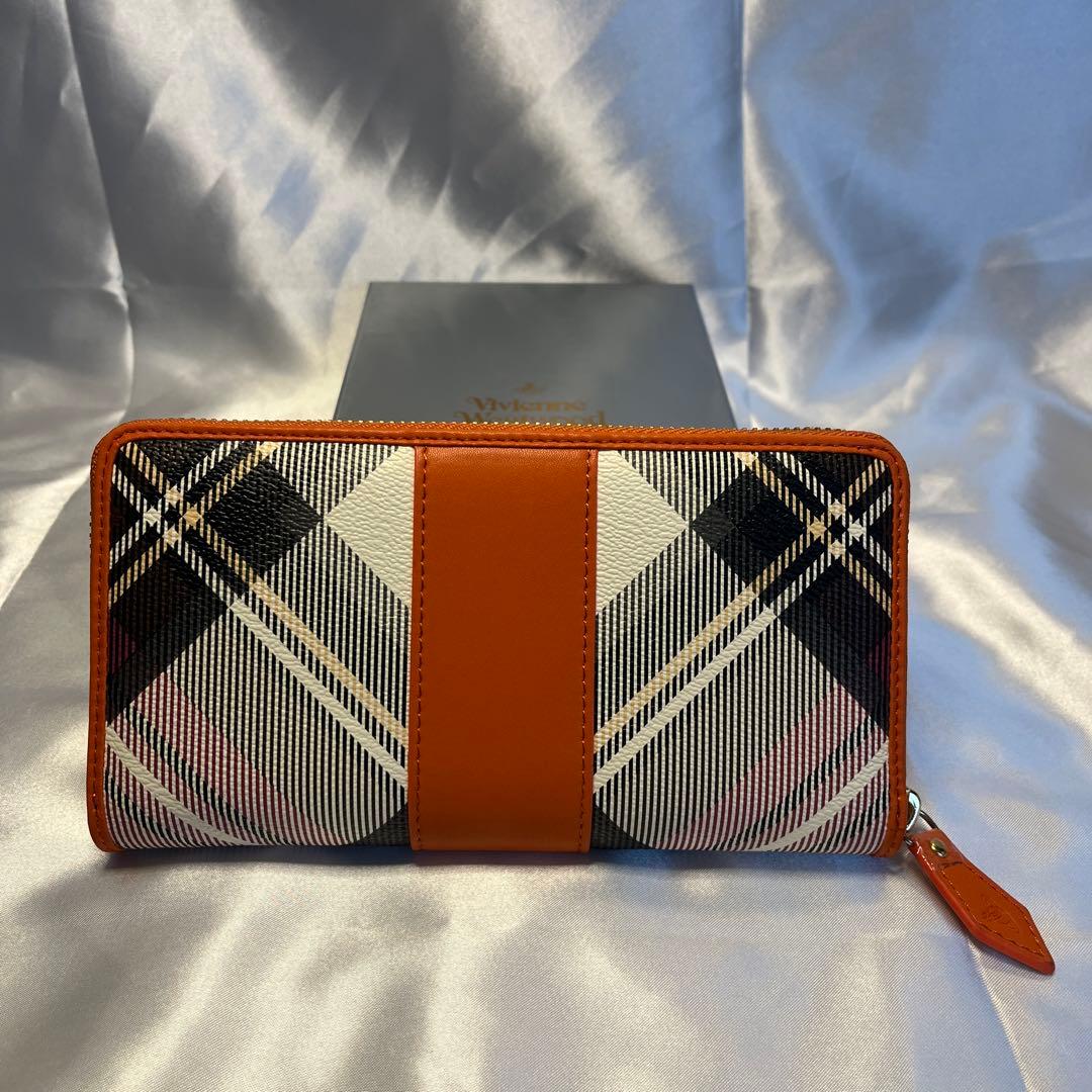 新品 Vivienne Westwood オレンジ 長財布