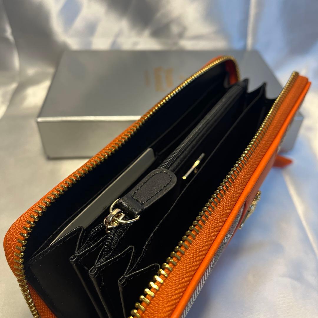 新品 Vivienne Westwood オレンジ 長財布