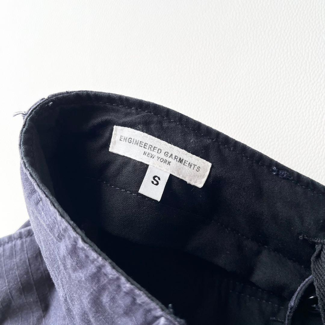『ENGINEERED GARMENTS』カーゴパンツ／ドローコード／S／紺