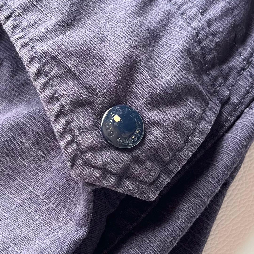 『ENGINEERED GARMENTS』カーゴパンツ／ドローコード／S／紺