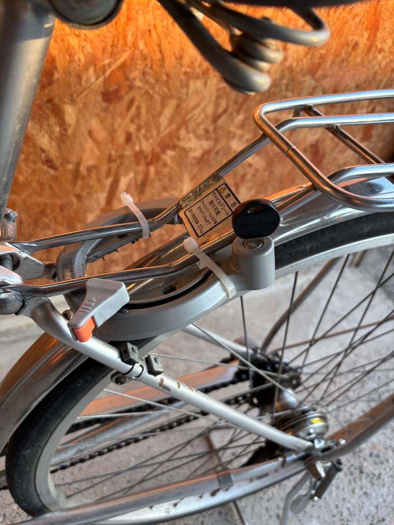 引き取り限定！ブリヂストン！シルバー シティサイクル！難あり！