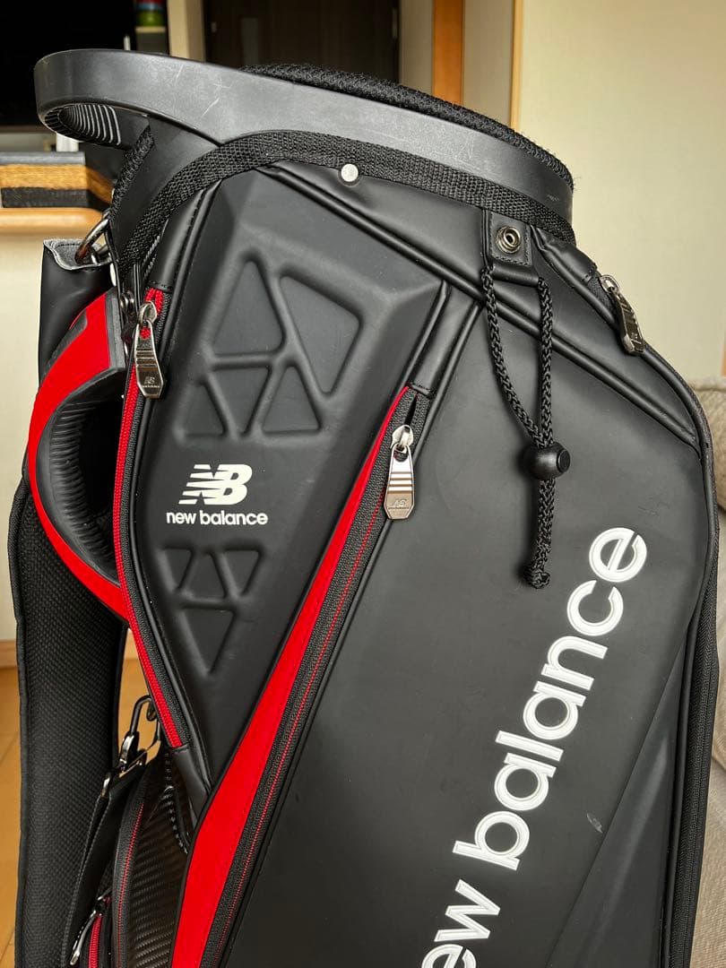 専用 ニューバランスゴルフ 9.0型 キャディバッグ マットポリウレタン