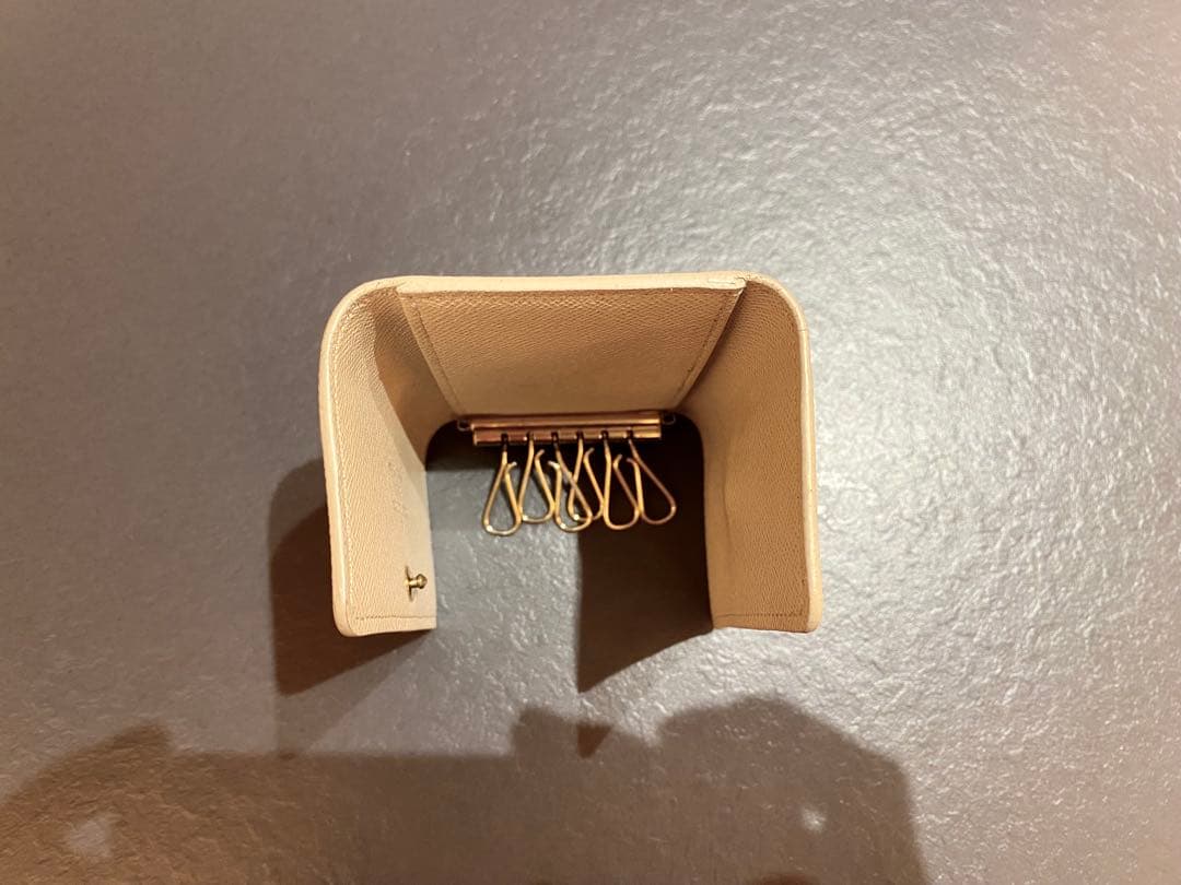 【美品】ルイヴィトン ダミエ・アズール ミュルティクレ6 キーケース 正規購入品