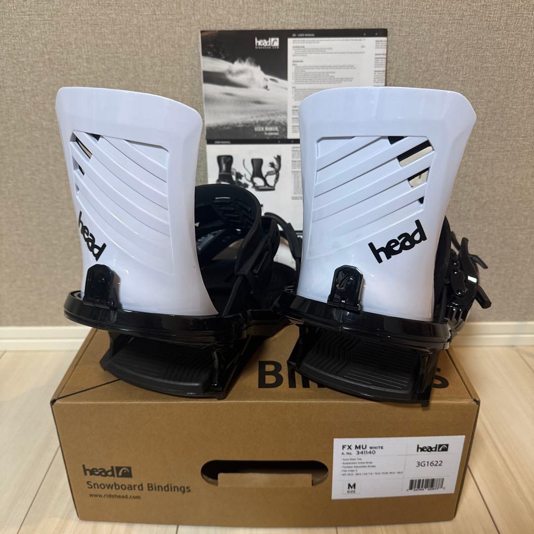 head FX MU ビンディング Mサイズ ブラック/ホワイト