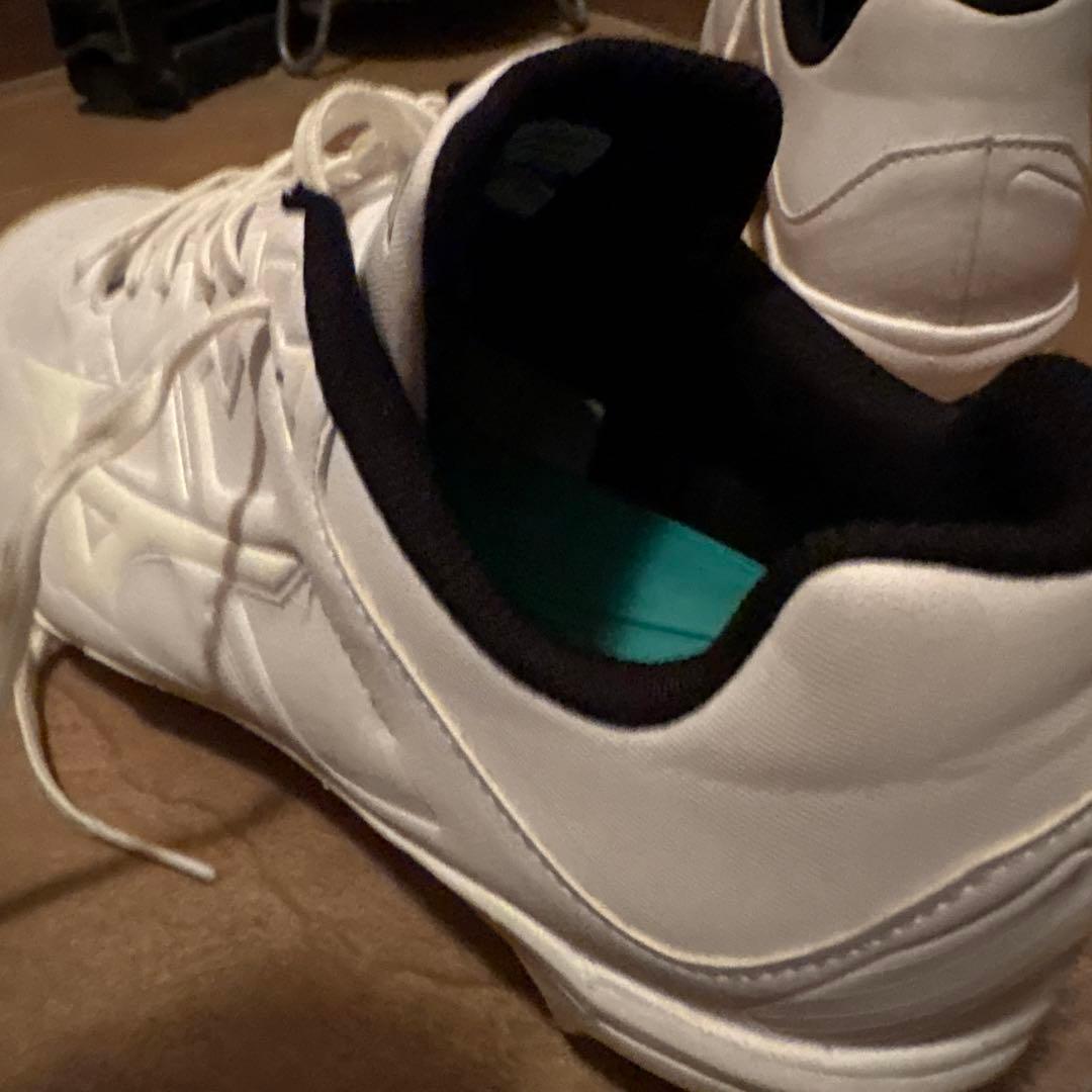 Mizuno ホワイト　スパイク 27.0cm 野球　ミズノ