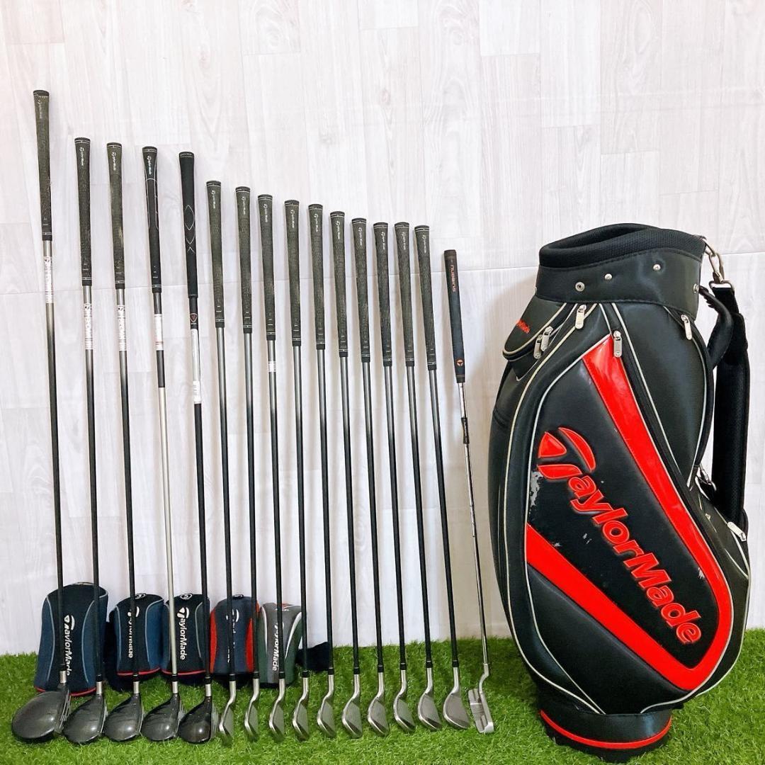 超豪華16本 テーラーメイド メンズゴルフセット 初心者おすすめ 入門 R