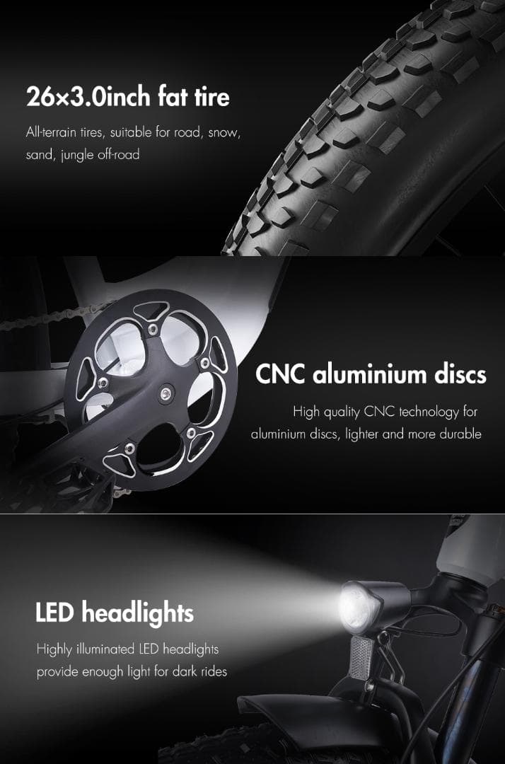 Mx06 電動アシスト自転車 アクセル付き MTB　26インチ 7段変速