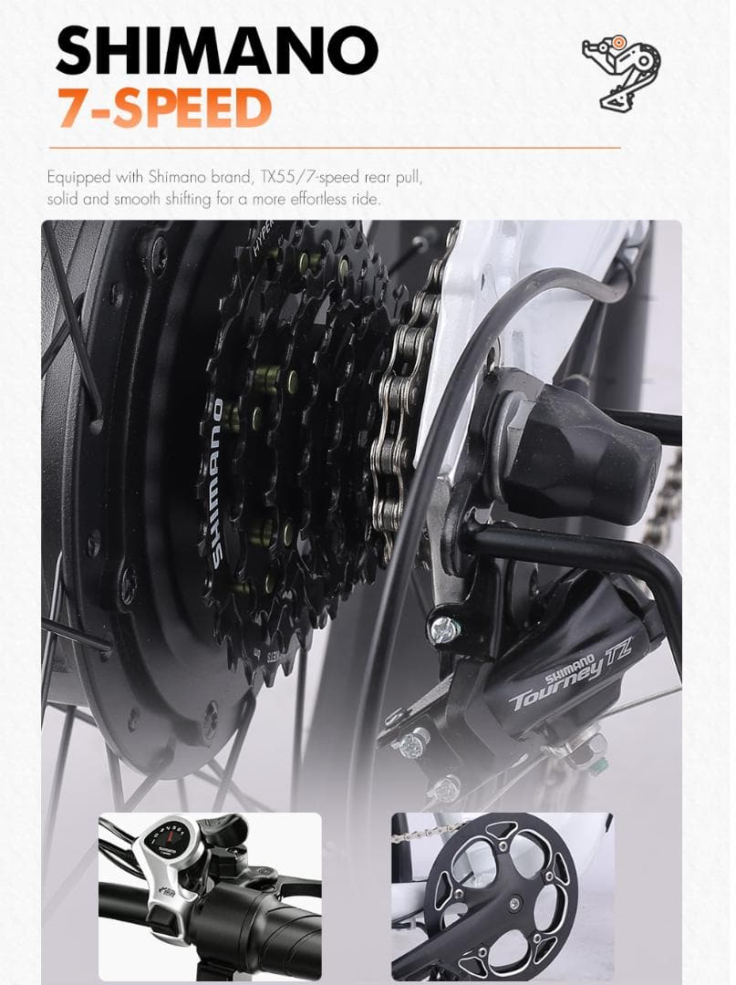 Mx06 電動アシスト自転車 アクセル付き MTB　26インチ 7段変速