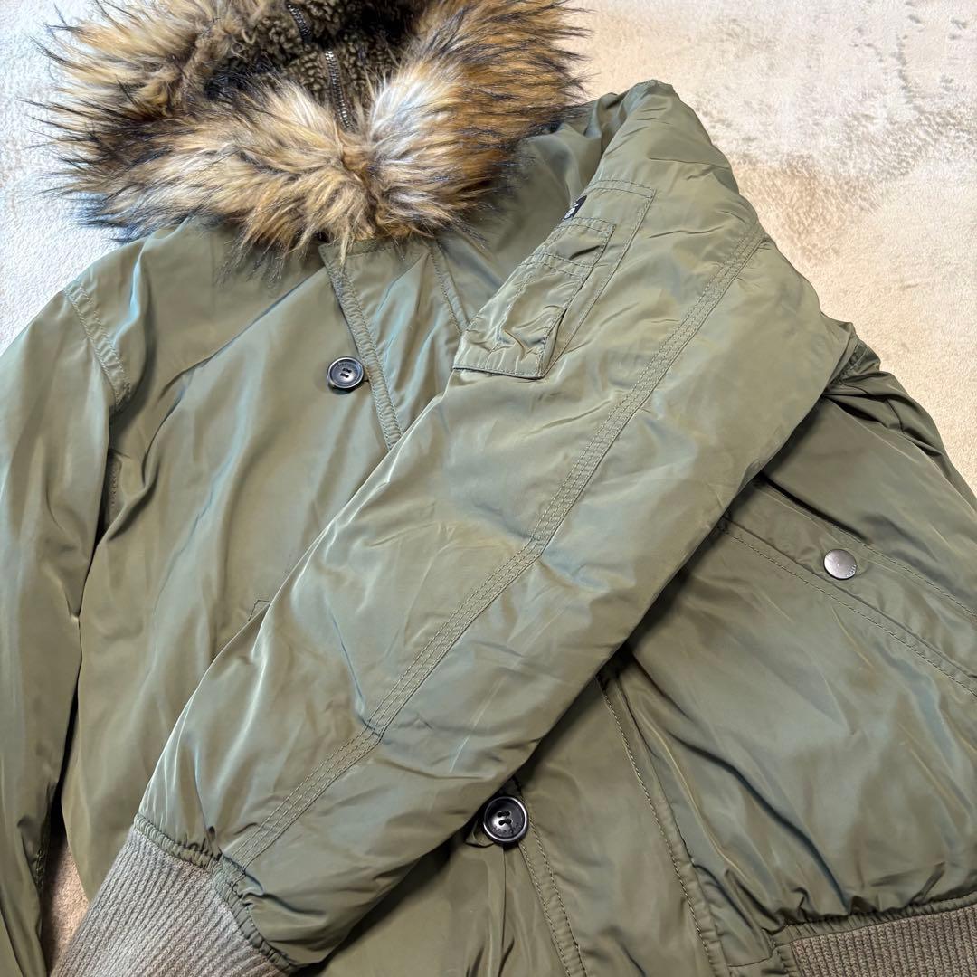 【稀少】DIESEL ディーゼル N2-B ミリタリージャケット カーキ S