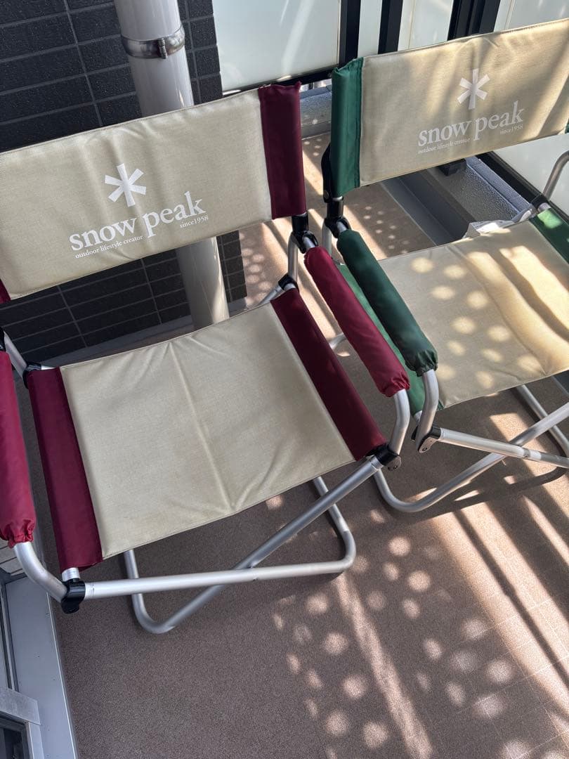  peak スノーピーク　フォールディングチェア　廃盤