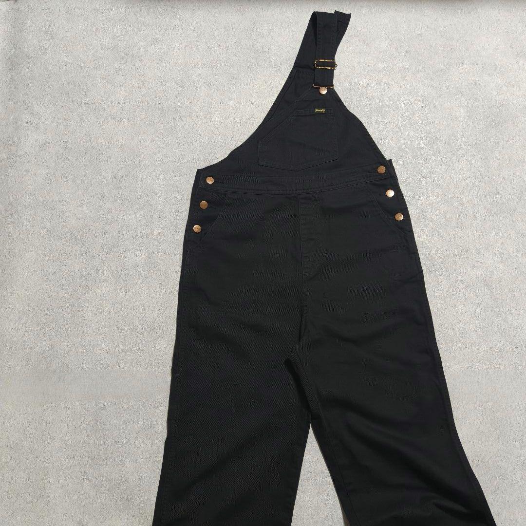 FRAMeWORK Wrangler別注ワンショルダーオーバーオール ブラックS