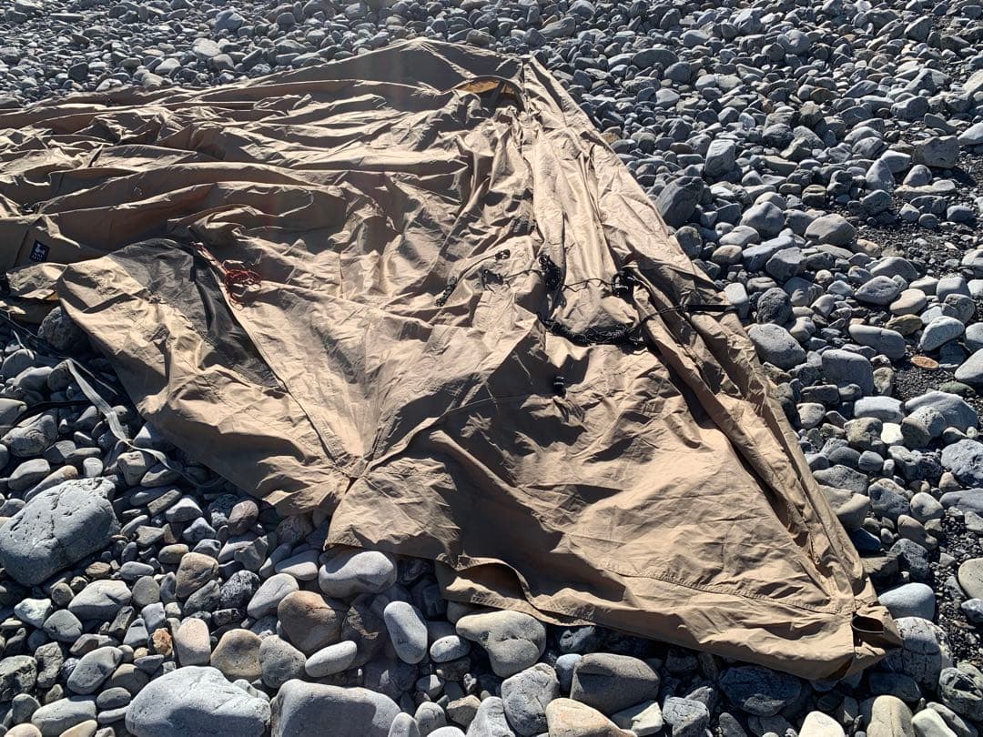 ゼインアーツ　ゼクーM テント　キャンプ　設営確認済