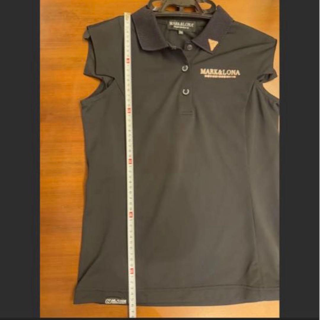 MARK & LONA ノースリーブレディースポロシャツ 36 マークアンドロナ