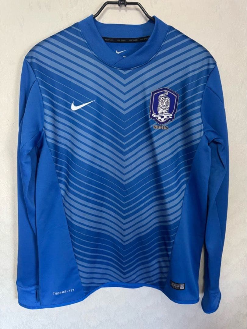 韓国代表 長袖 トレーニングトップ ウェア 13年モデル NIKE 試着のみ