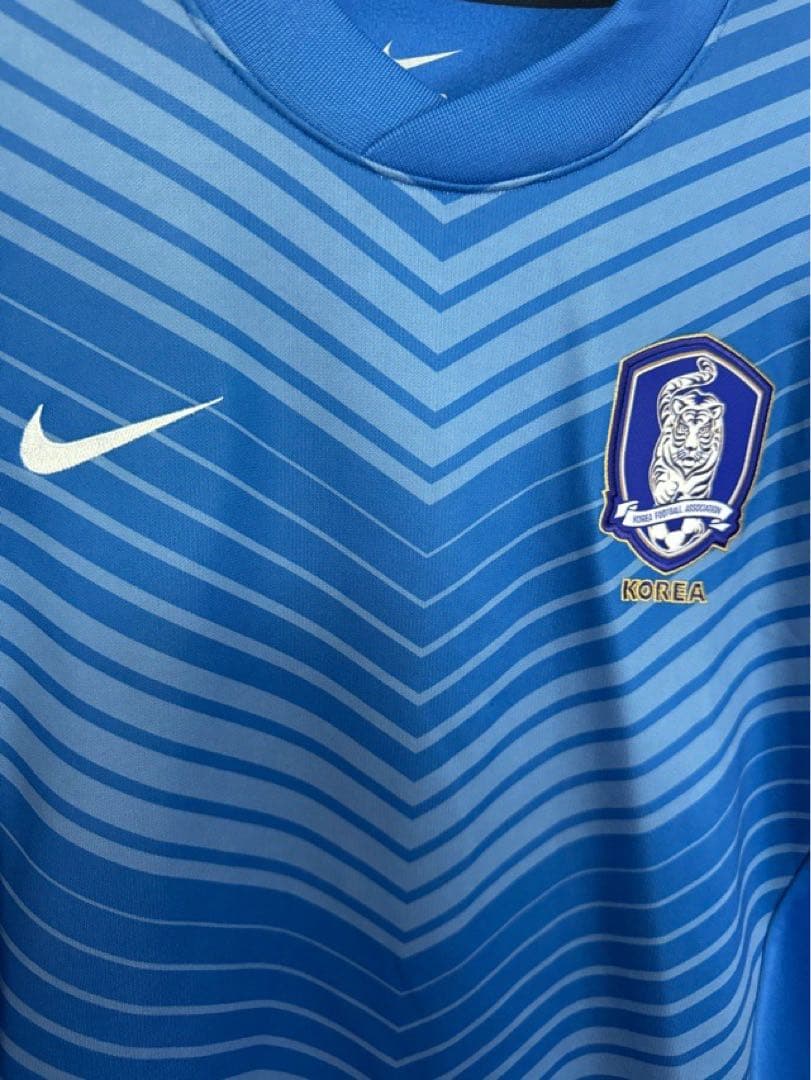 韓国代表 長袖 トレーニングトップ ウェア 13年モデル NIKE 試着のみ