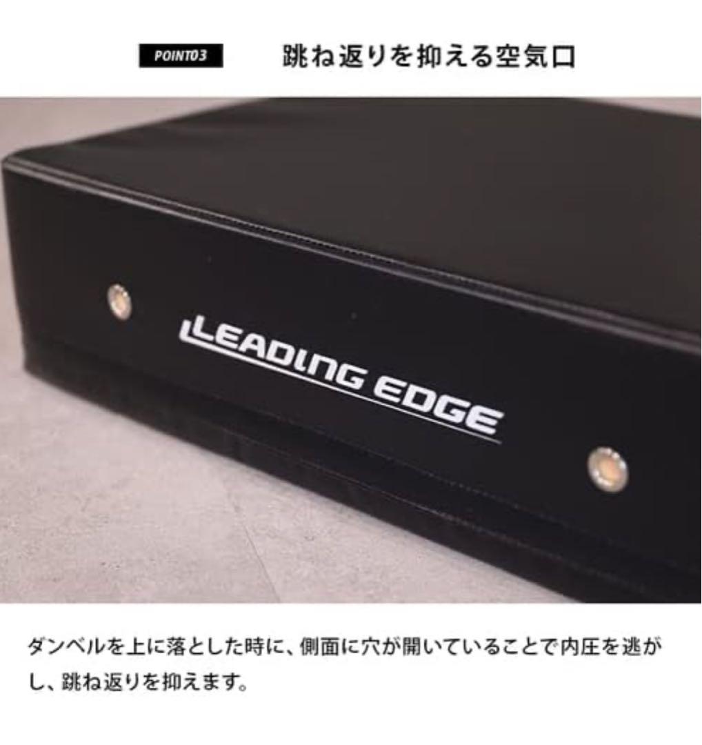 LEADING EDGE ダンベルミット　ドロップマット　2個セット
