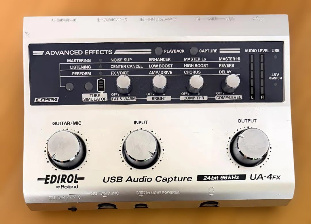 美品】Roland UA-4FX オーディオインターフェイス エフェクト搭載