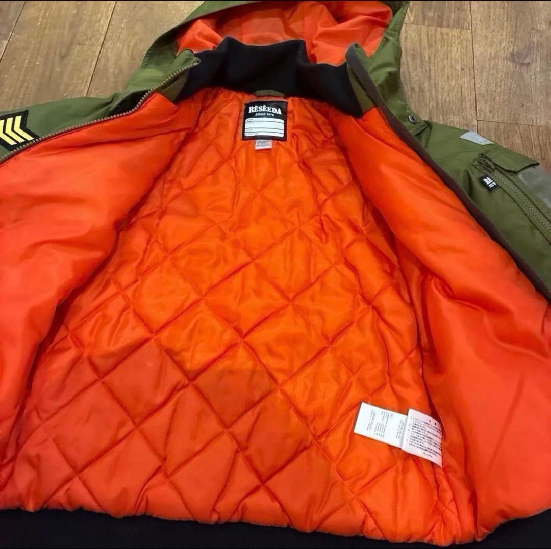 美品　RESEEDA 140cm スキーウェア　カーキ　デニム　ウェア