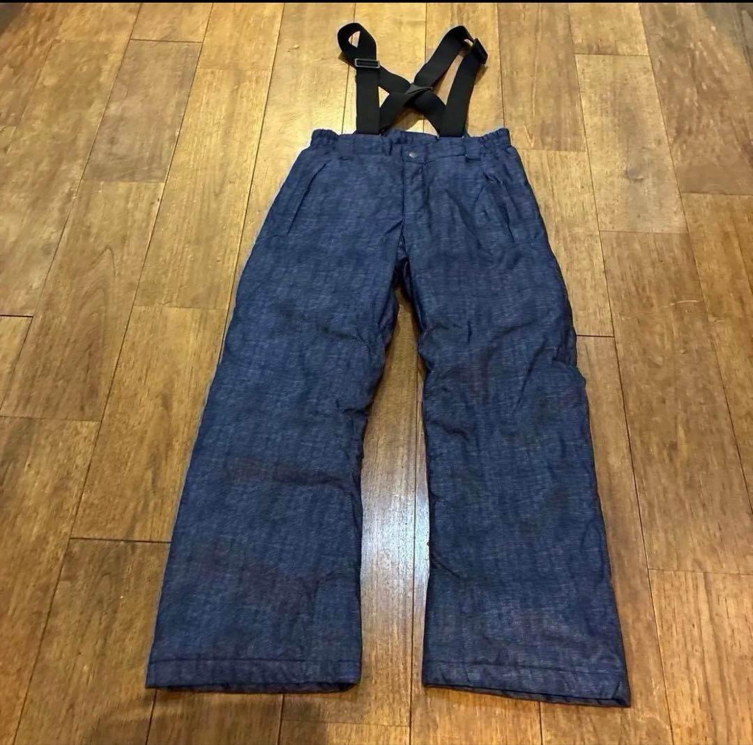 美品　RESEEDA 140cm スキーウェア　カーキ　デニム　ウェア