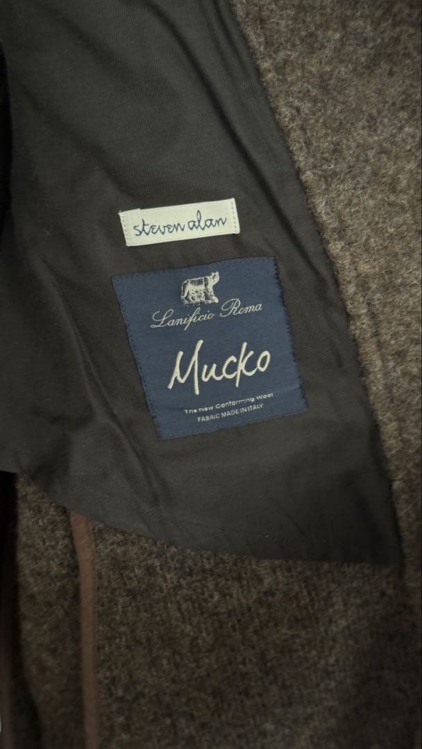 【最終値下げ】Steven Alan KNITFLEC バルマカーンコート