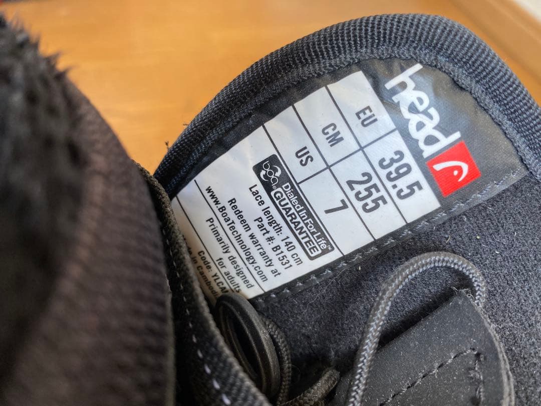 Head スノーボードブーツ ブラック 25.5