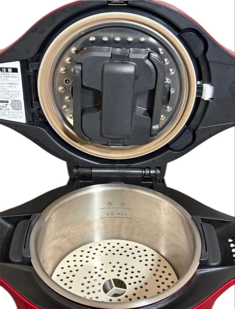 H*a様 大容量　SHARP ヘルシオホットクックレッド 2.4ℓ KN-HT2