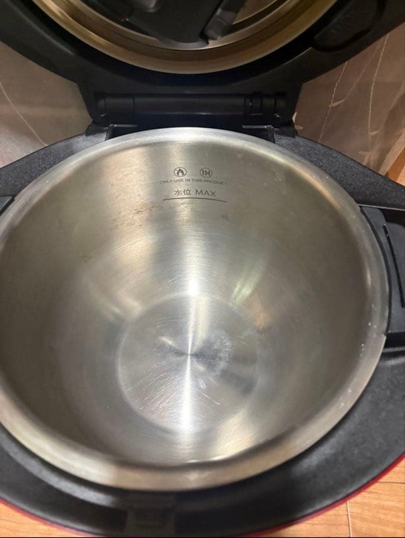 H*a様 大容量　SHARP ヘルシオホットクックレッド 2.4ℓ KN-HT2