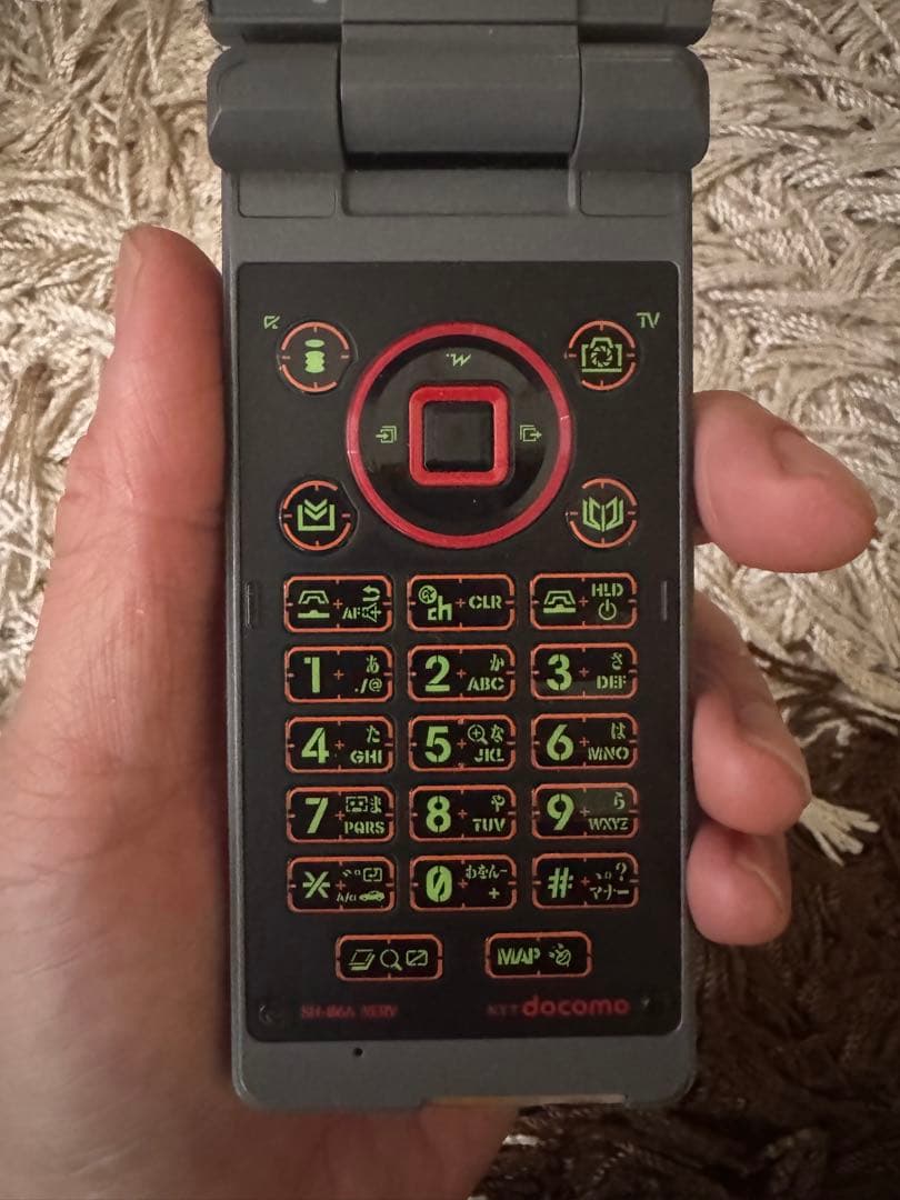 SH-06A NERV エヴァンゲリオン ガラケー 携帯電話 限定品 - メルカリ