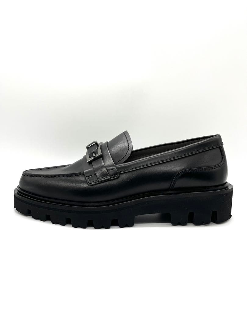 【新品未使用】Sergio Rossi ローファー ブラック 24.5