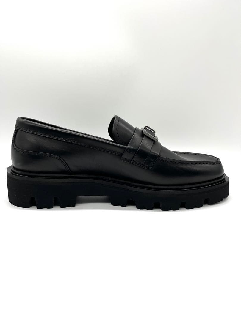 【新品未使用】Sergio Rossi ローファー ブラック 24.5