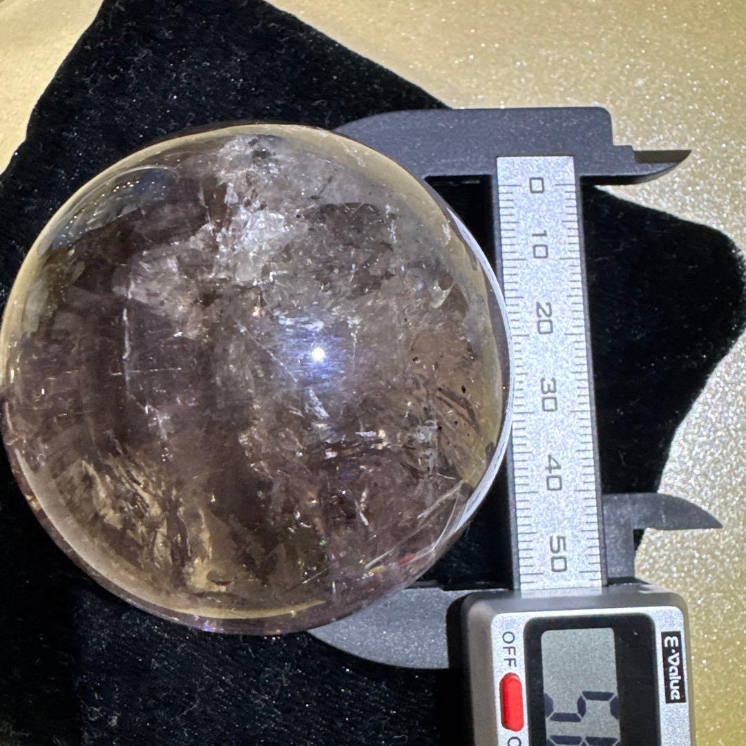 エレスチャル　アメジスト　ルチル　天然石　スフィア　貴重