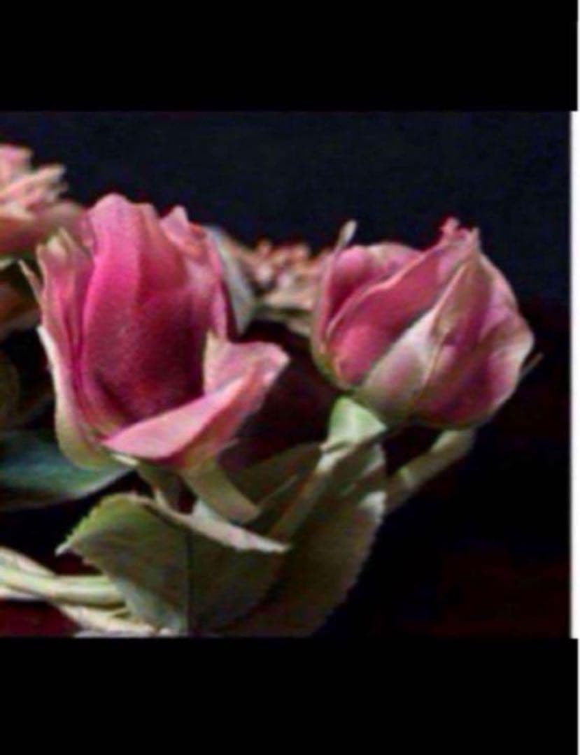 花　アートフラワーブーケ　リース　薔薇　バラ　蕾　プレゼント　パーティ　6