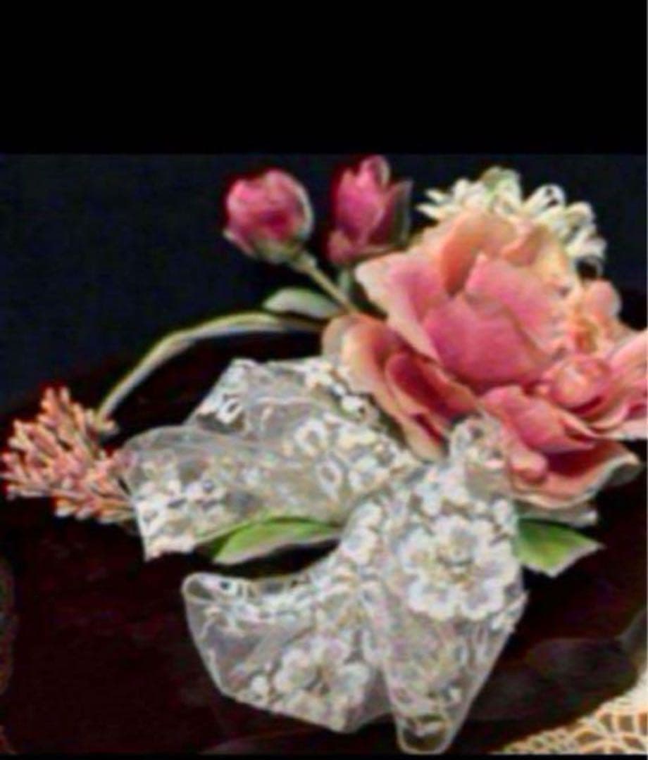 花　アートフラワーブーケ　リース　薔薇　バラ　蕾　プレゼント　パーティ　6