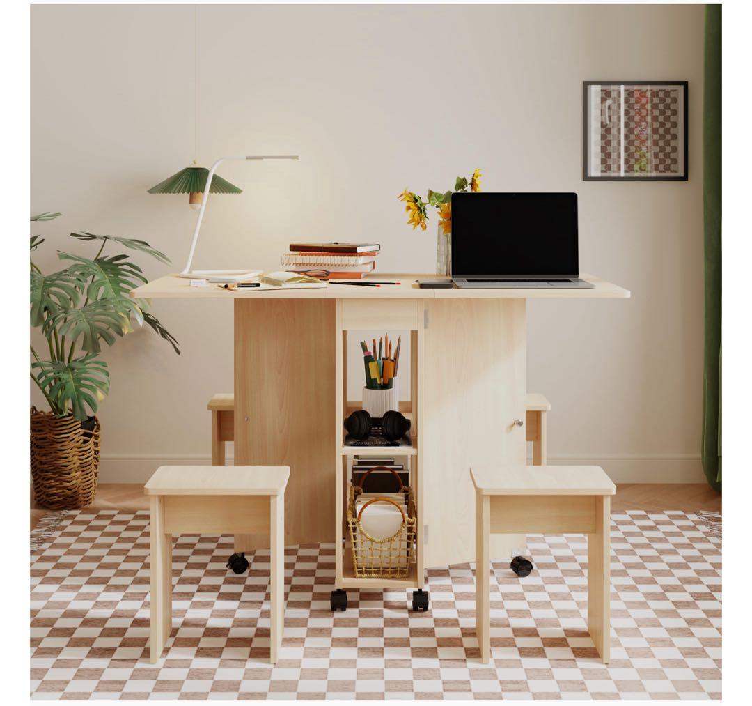 折りたたみ式ダイニングテーブル(引き取り限定)