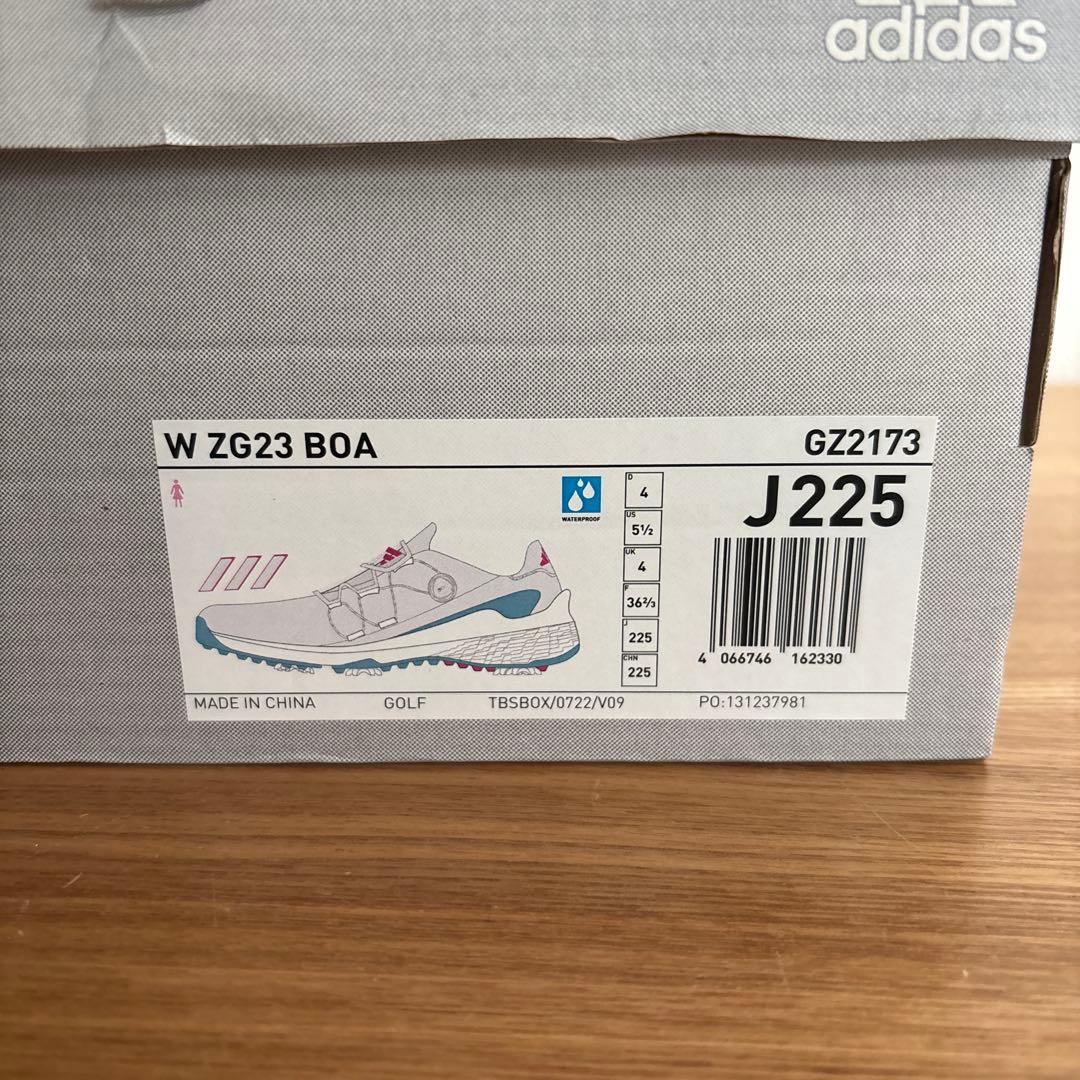 22.5cm　アディダス　ゴルフ　GZ2173 　定価24200円　ZG23ボア
