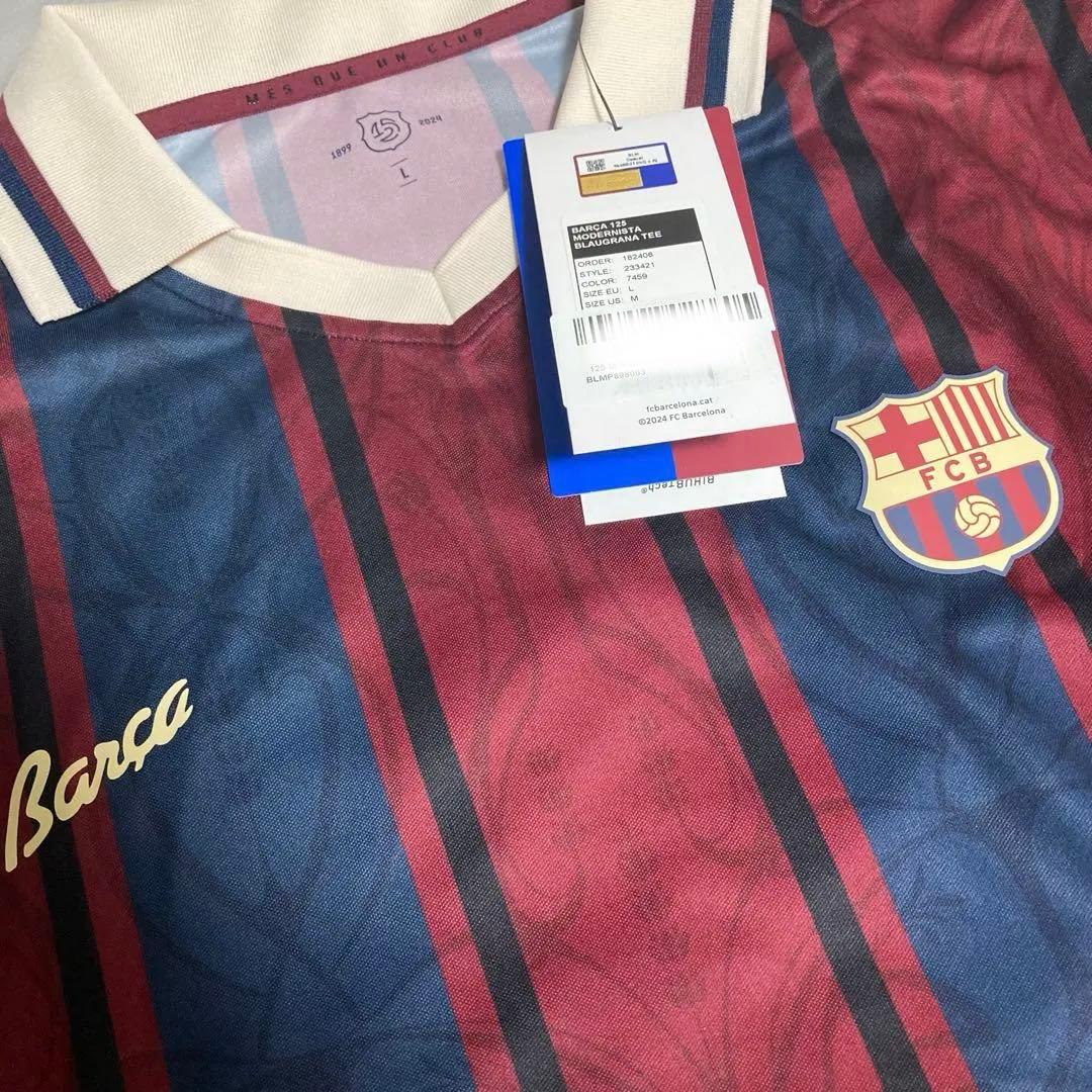 新品タグ付き】バルセロナ 125周年記念 シャツ Lサイズ - メルカリ