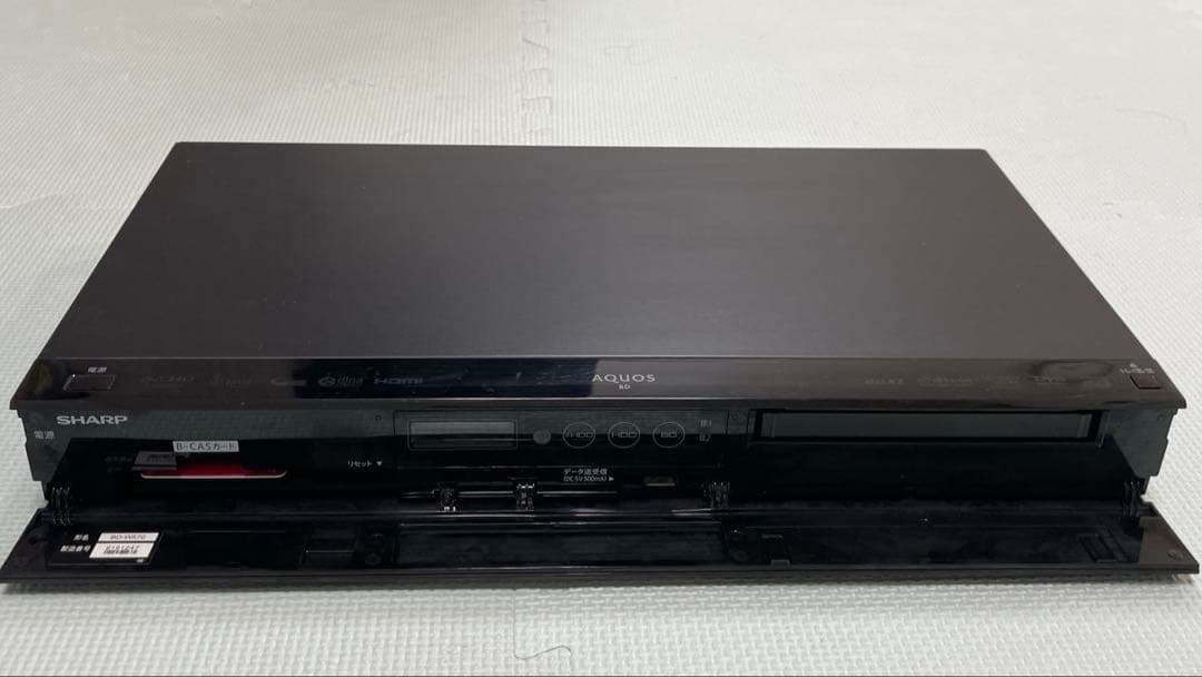 SHARP AQUOSブルーレイレコーダー BD-W570 シャープ純正リモコン