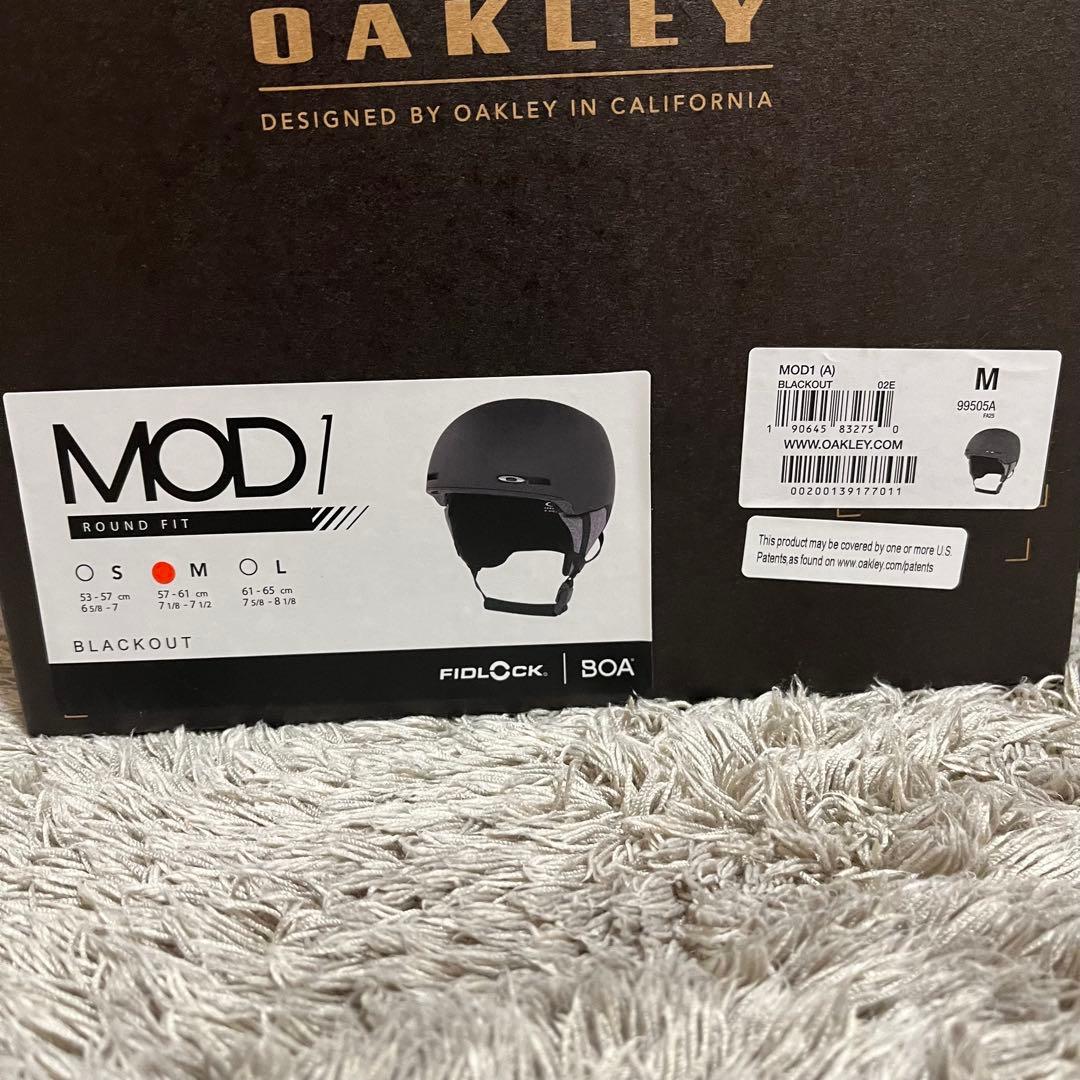OAKLEY ヘルメット MOD1 ASIA FIT Black M
