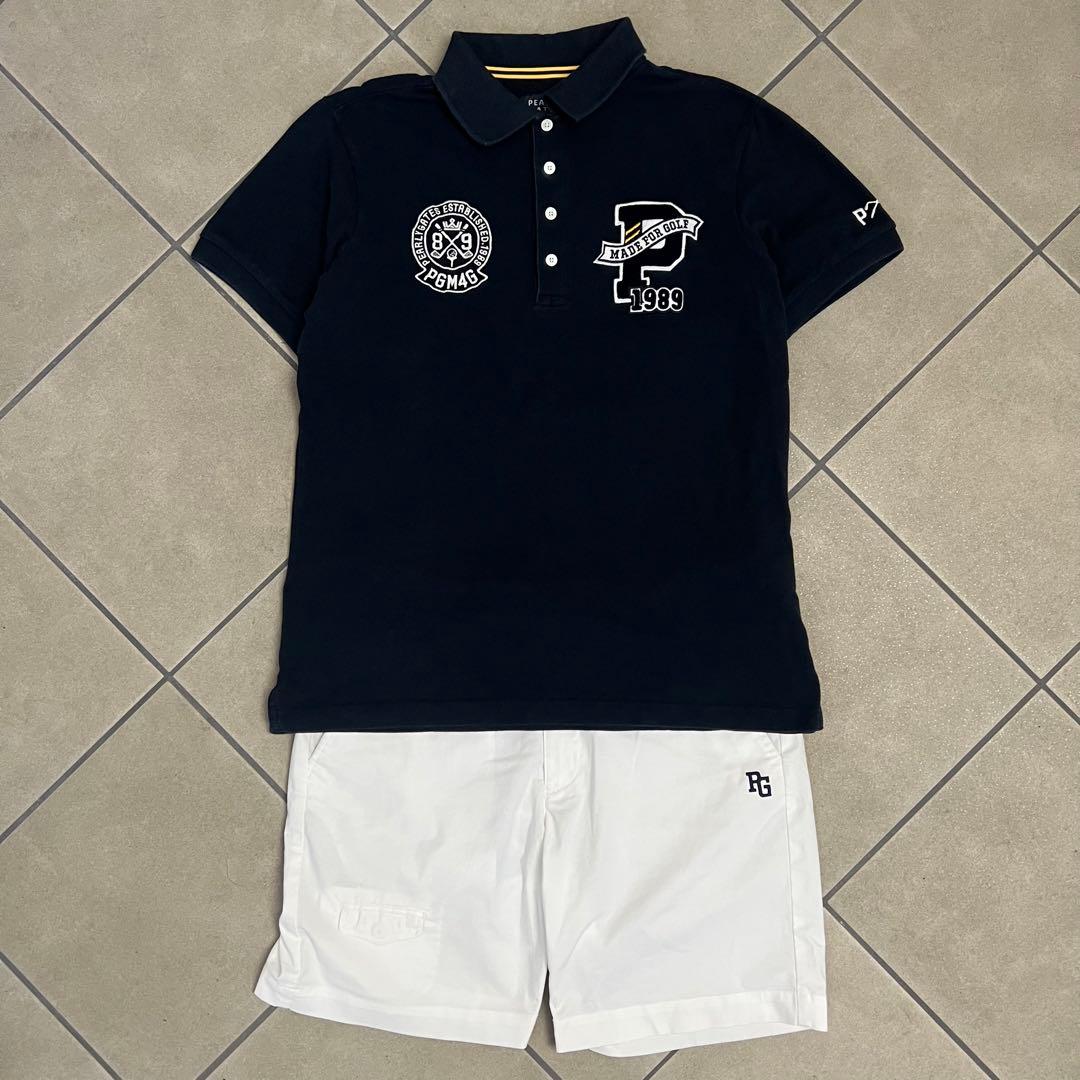 Pearlygates パーリーゲイツ　セットアップ　メンズ　ワッペン　ゴルフ