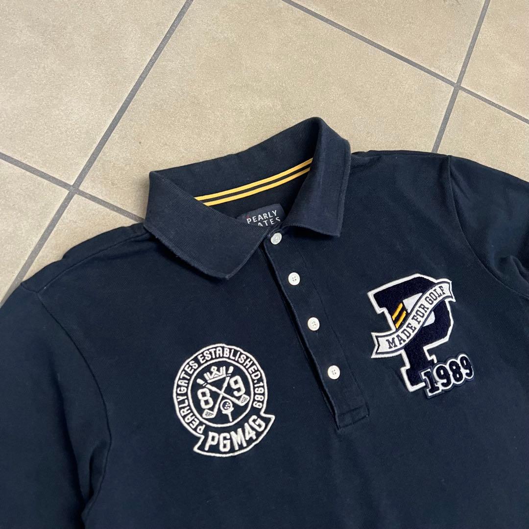 Pearlygates パーリーゲイツ　セットアップ　メンズ　ワッペン　ゴルフ