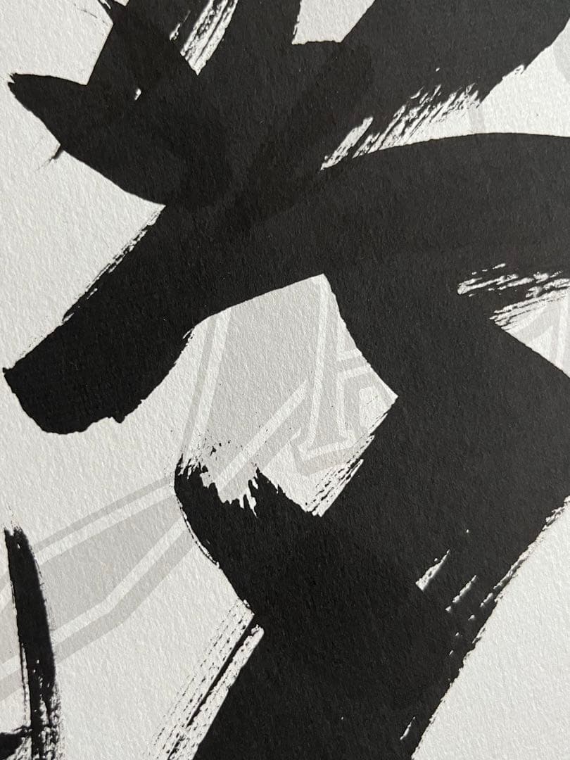 墨 毛筆直書き2008北京オリンピック★星野仙一★直筆サイン色紙【関係者贈呈品】