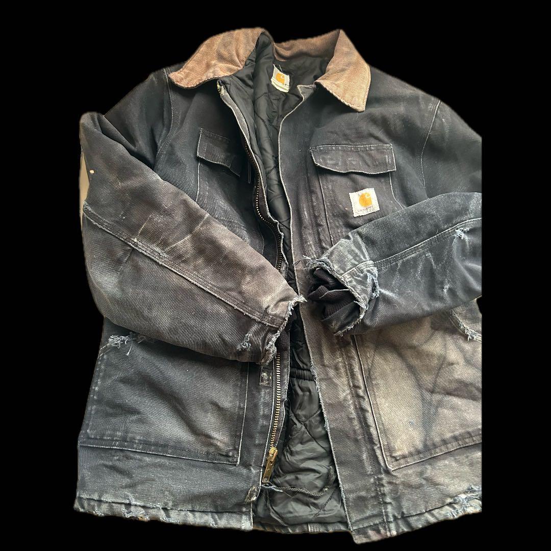 Carhartt ブラックワークジャケット　デトロイトジャケット