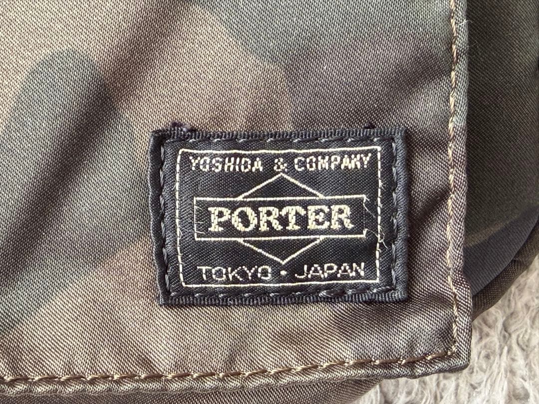 30周年　迷彩　ポーター　タンカー　ウエストバッグ