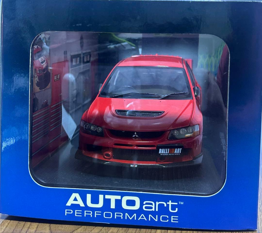 オートアート 三菱 ランサーエボリューション9 RALLIART 1:18