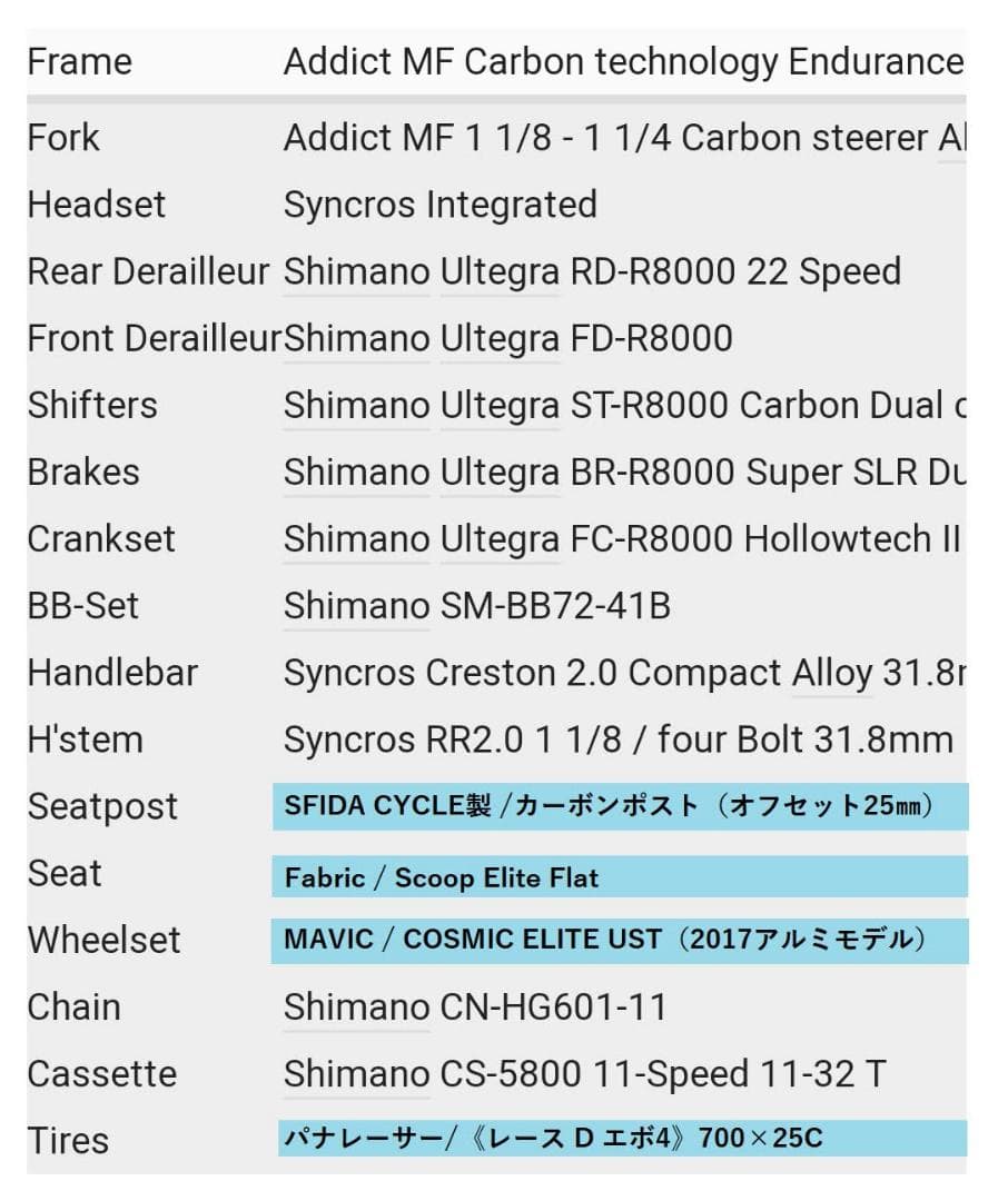 スコット ADDICT10（2018モデル）
