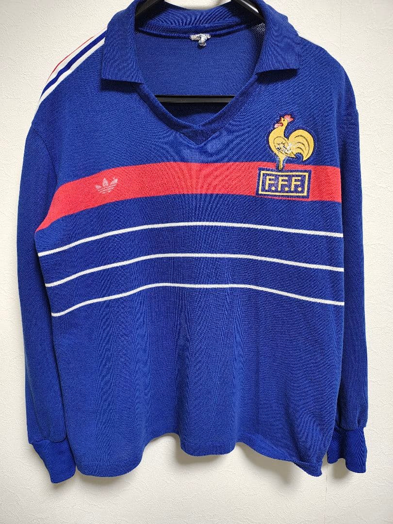 ビンテージ80s アディダス adidas フランス代表 84ユニフォーム